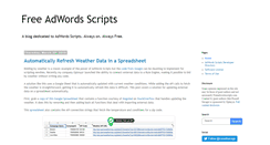 Desktop Screenshot of freeadwordsscripts.com