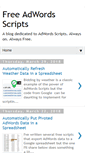 Mobile Screenshot of freeadwordsscripts.com